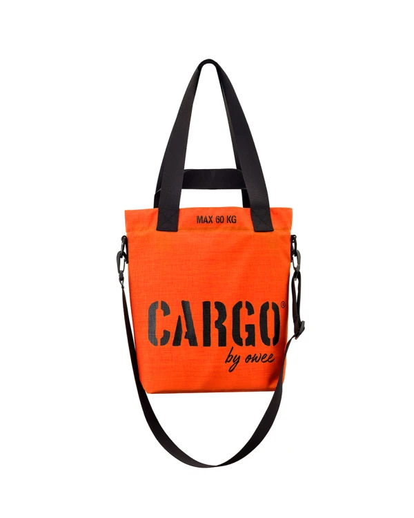 mała pomarańczowa torba miejska z cordury CARGO by OWEE