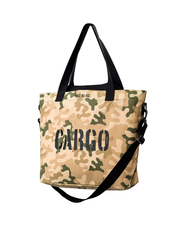 duża pojemna wytrzymała moro woodland torba miejska z cordury cargo by owee
