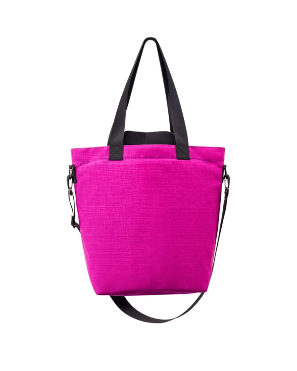 fioletowa magenta pojemna wytrzymała torba miejska z kieszeniami z cordury cargo by owee