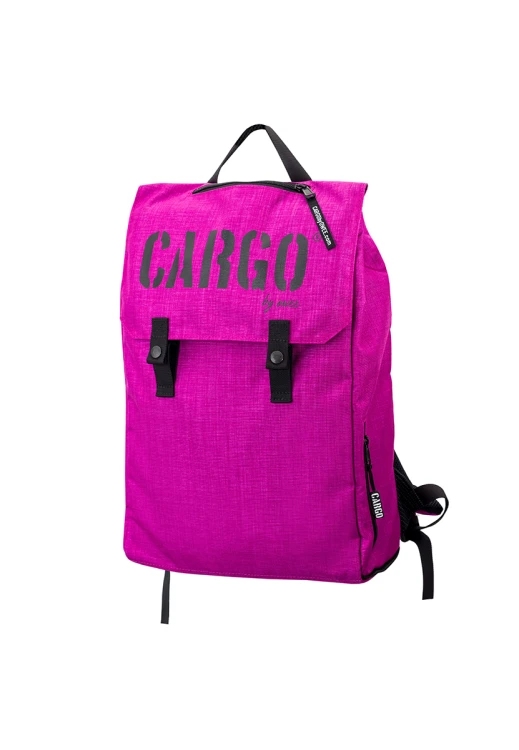 duży lekki niezniszczalny fioletowy magenta plecak z cordury cargo by owee