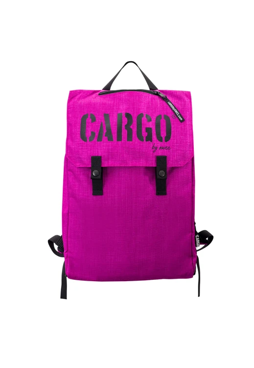 duży lekki pojemny fioletowy magenta plecak z cordury cargo by owee
