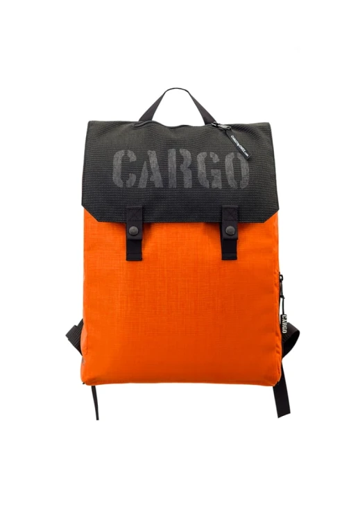 Odblaskowy lekki pomarańczowy Plecak REFLECTIVE LARGE Orange CARGO by OWEE front.jpg