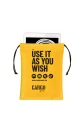 Worek WISH Yellow MEDIUM  z tabletem i ładowarką.webp