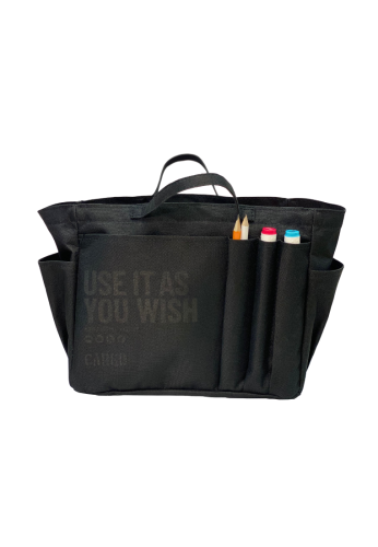 organizer do torebki czarne serce torby CARGO by OWEE.png