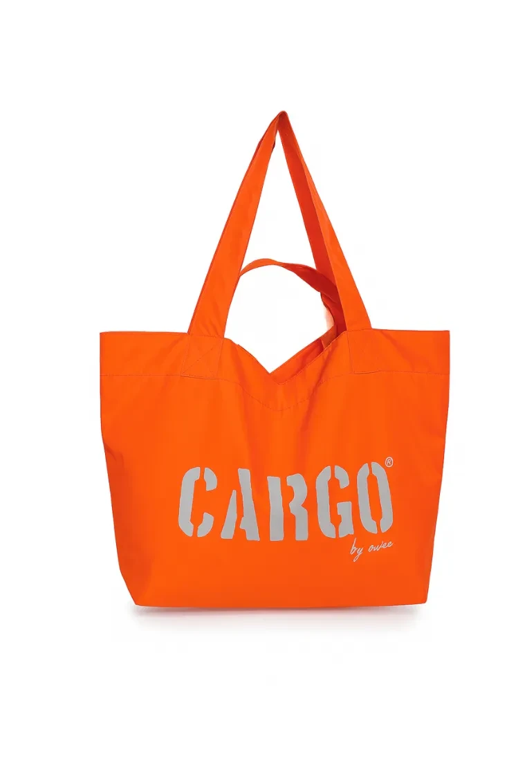 CARGO market tote reflective bag ORANGE