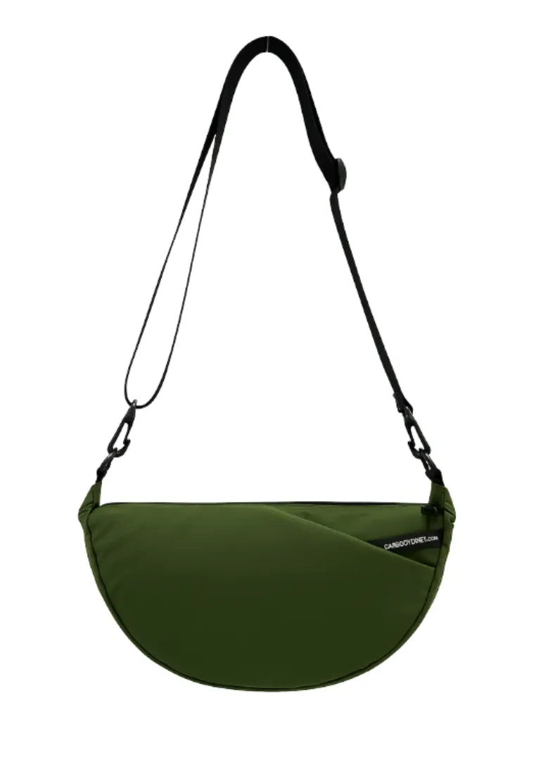 Torba HALF MOON green nori SMALL