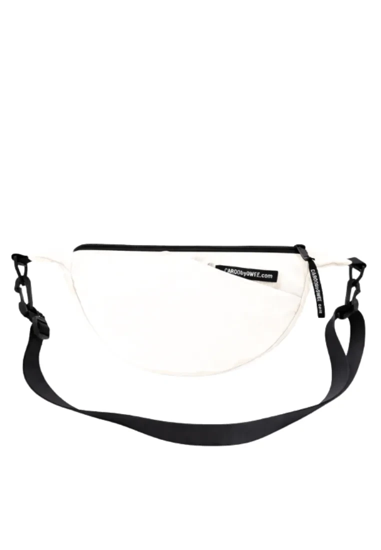 Torba HALF MOON white SMALL