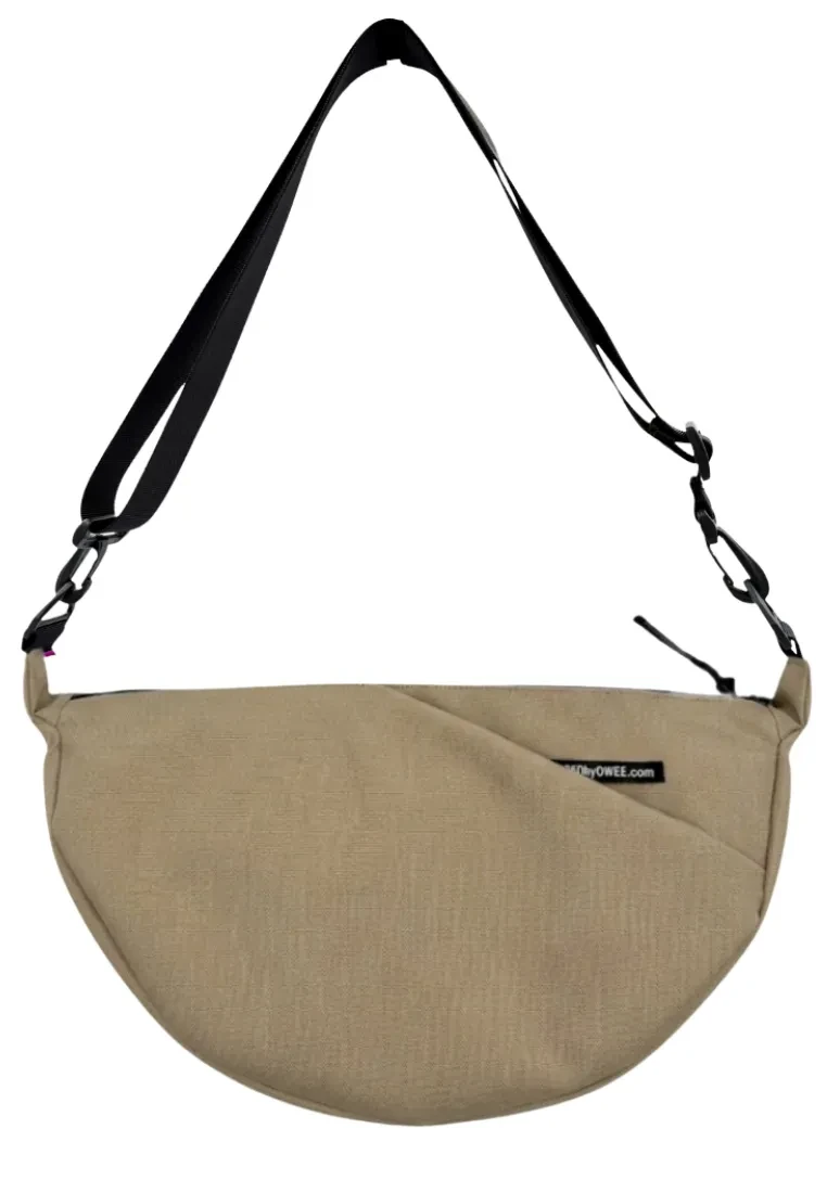 Torba HALF MOON light beige MEDIUM
