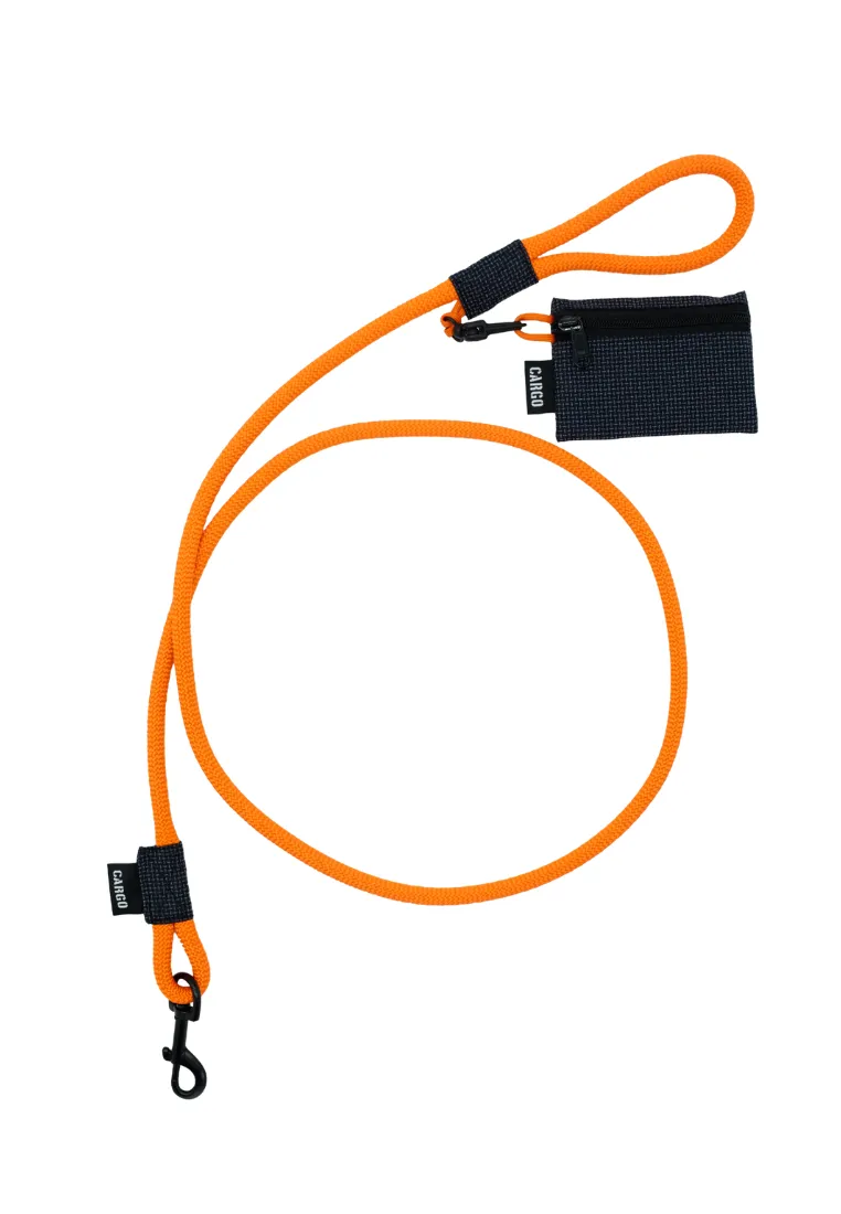 Smycz dla psa krotka ORANGE