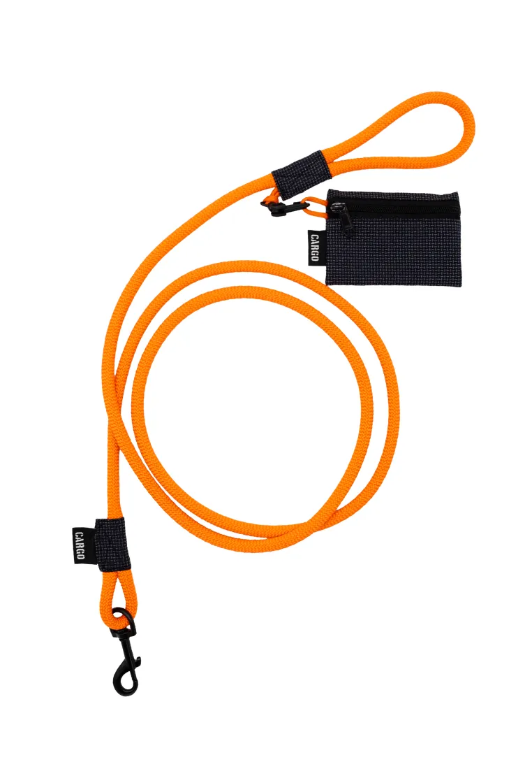 Smycz dla psa długa ORANGE