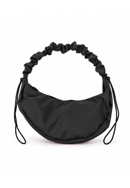 CARGO SCRUNCH SMALL BLACK — widok z przodu