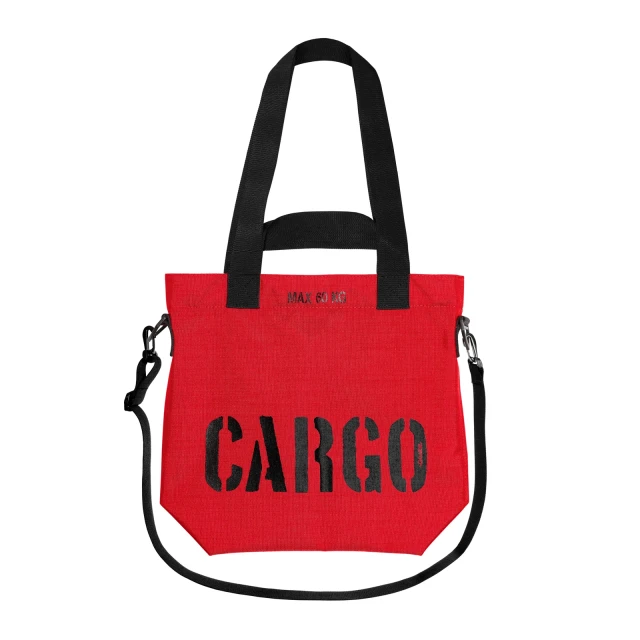 Torba CLASSIC red XSMALL CARGO by OWEE - widok z przodu