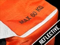 Plecak CLASSIC orange LARGE - nadruk i element odblaskowy.jpg
