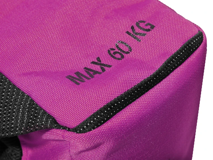 plecak classic magenta medium cargo by owee detal materialu i nadruku max 60 kg