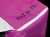 pakowny lekki pojemny fioletowy magenta plecak z cordury cargo by owee elementy odblaskowe