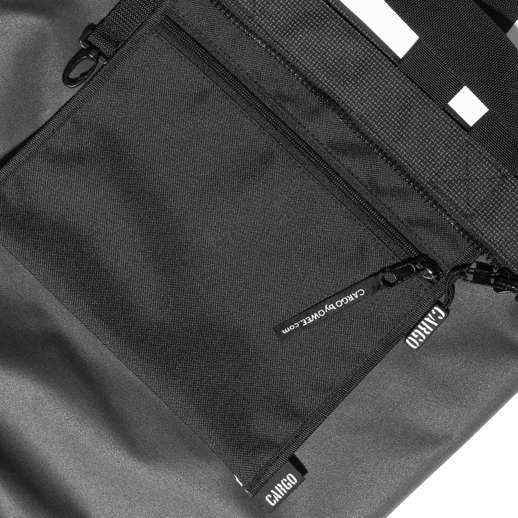 odblaskowa miejska torba z cordury cargo by owee pojemna kieszeń