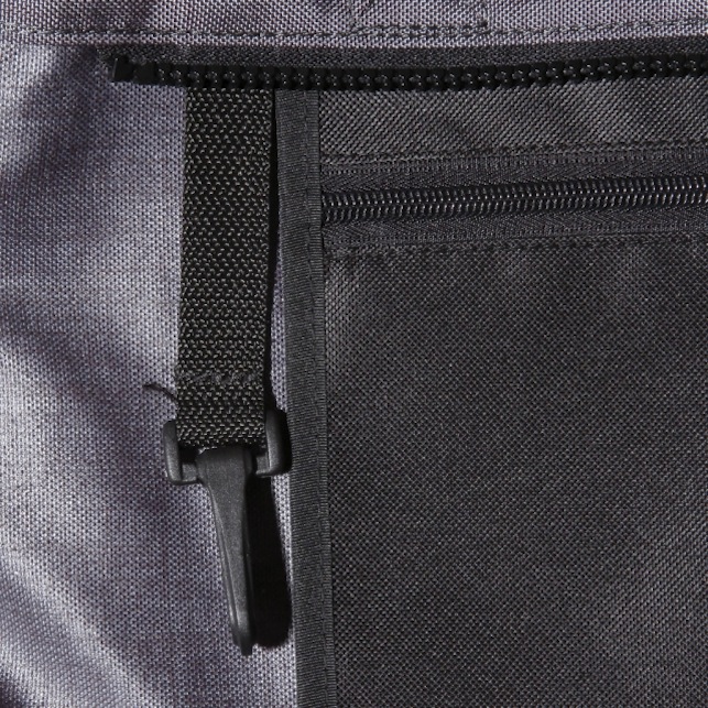 mała szara miejska torba z cordury cargo by owee karabińczyk na klucze