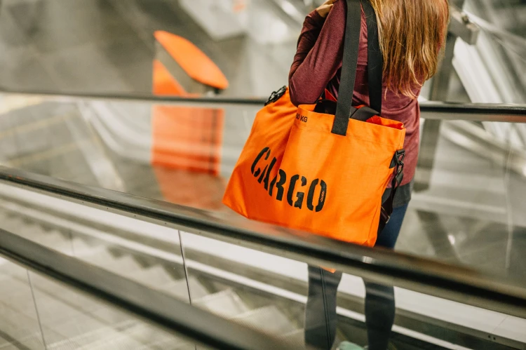duża pomarańczowa torba CARGO by OWEE