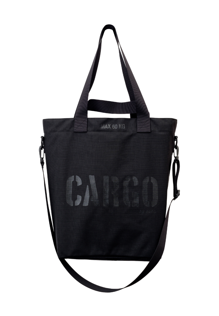 Czarna torba CARGO Classic Medium dla taty na cały dzień